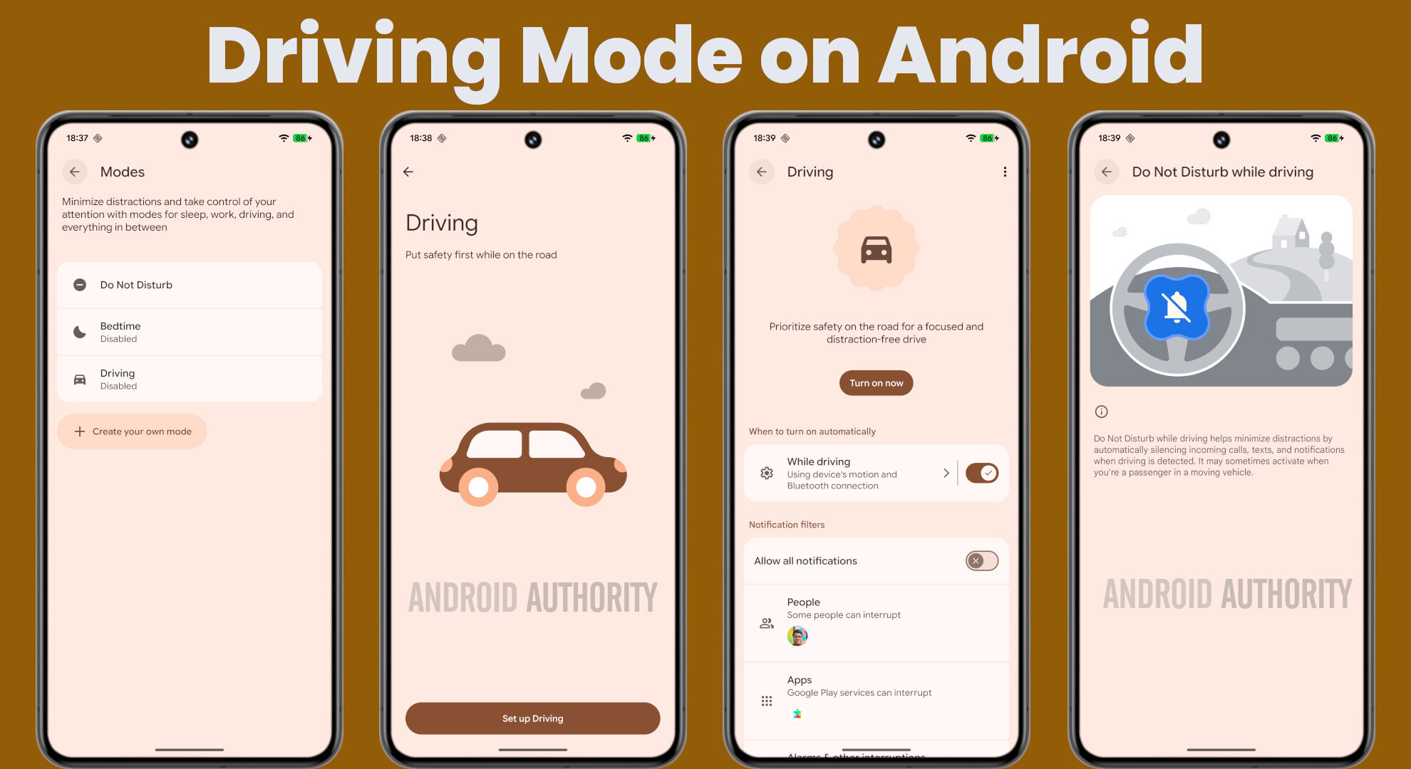 Driving Mode on Android