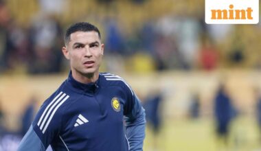 File photo of footballer Cristiano Ronaldo during a warm-up session. He is investing in AI company startup and is working on a brand partnership with the platform.