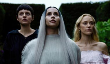 Julia Jackman, Felicity Jones and Maika Monroe on '100 Nights of Hero'