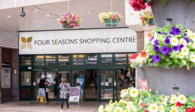 The front of the Four Seasons shopping centre on Westgate