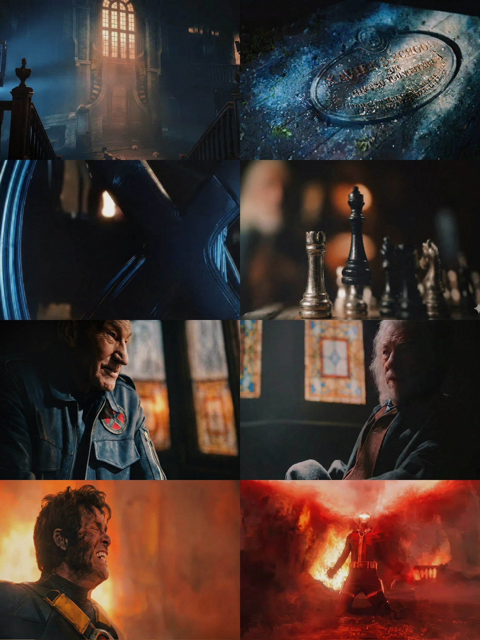 Stills from the leaked teaser of Avengers: Doomsday.