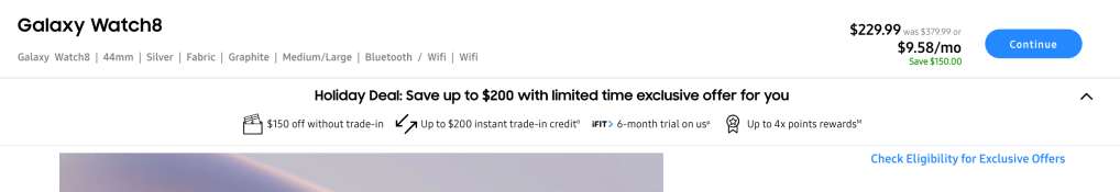 A screenshot of a website