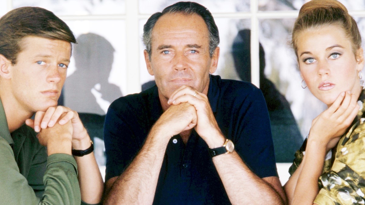 Henry Fonda, Jane Fonda and Peter Fonda