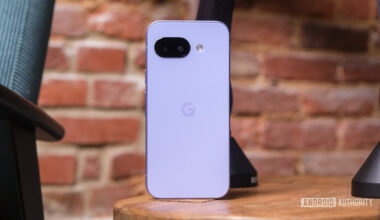 Google Pixel 9a standing hero