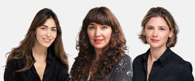 Elle Taitou Spruch, investor at the Pan-European VC, Planven; Dina Pasca-Raz, partner and head of Technology at KPMG Israel; Eden Dvir-Zano, managing director of EIT Hub Israel