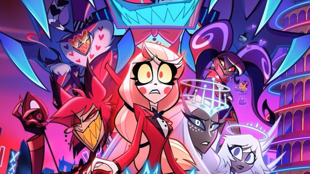 The poster for Hazbin Hotel Season 2
