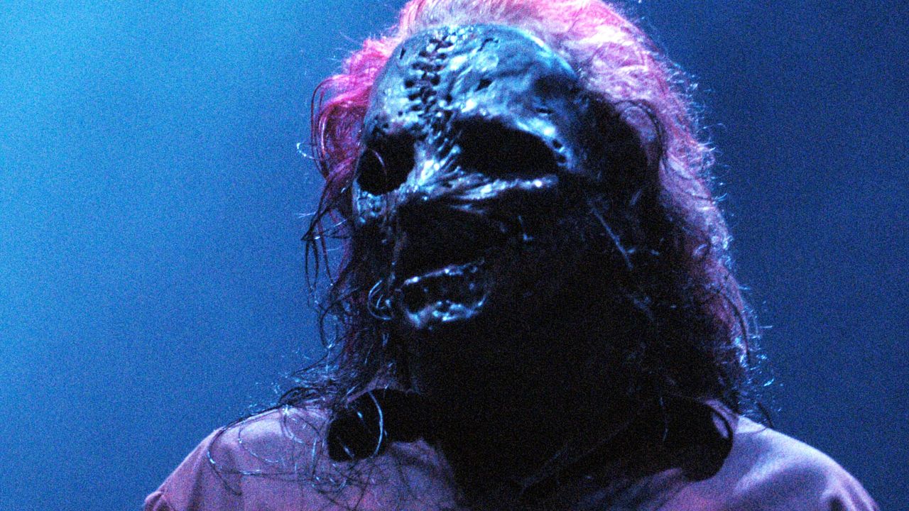 Corey Taylor onstage with Slipknot in 2004