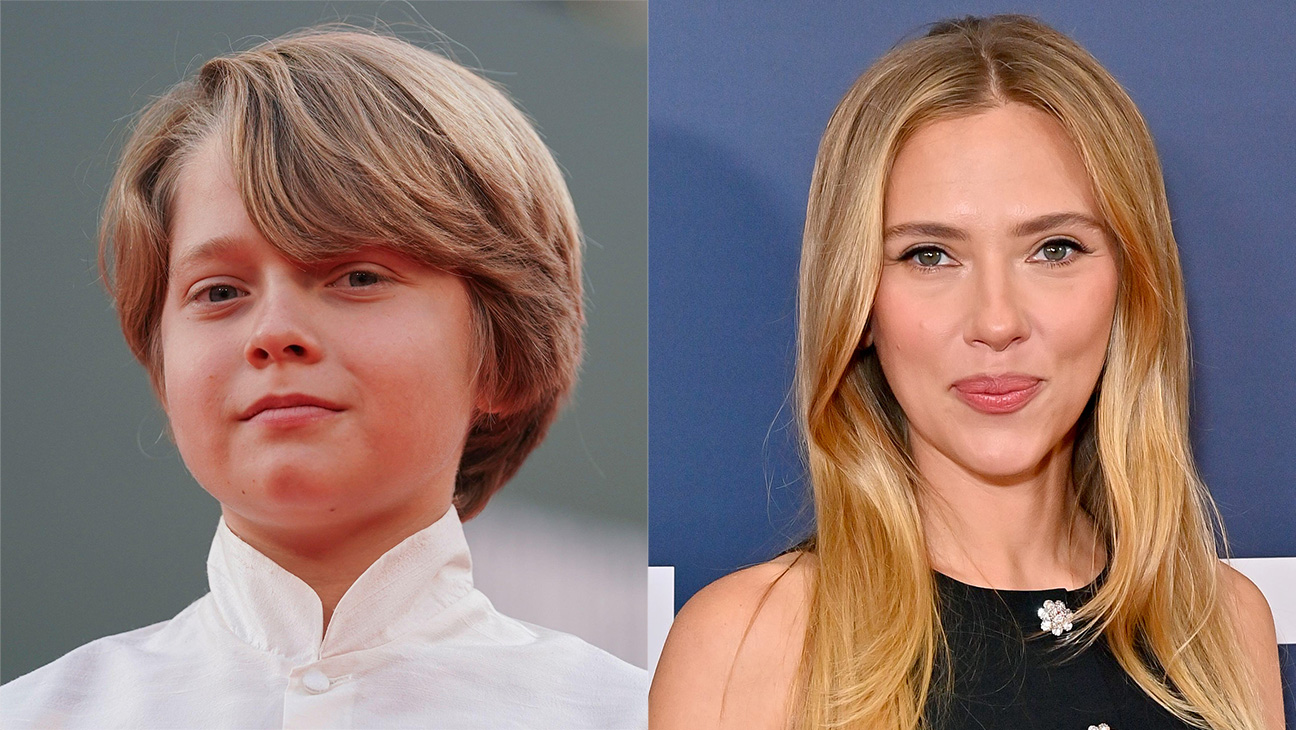 Jacobi Jupe and Scarlett Johansson