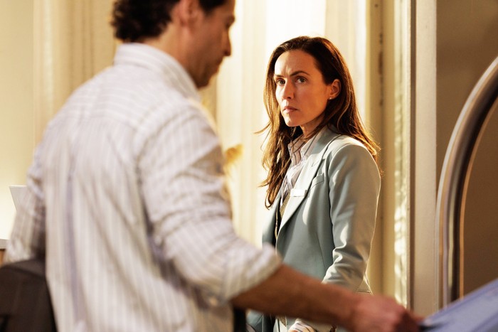 Jane Harber plays Kate.