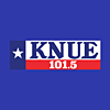 101.5 KNUE logo