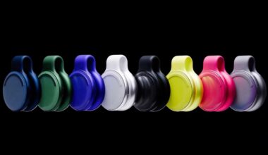 8 Limitless pendants in various colors