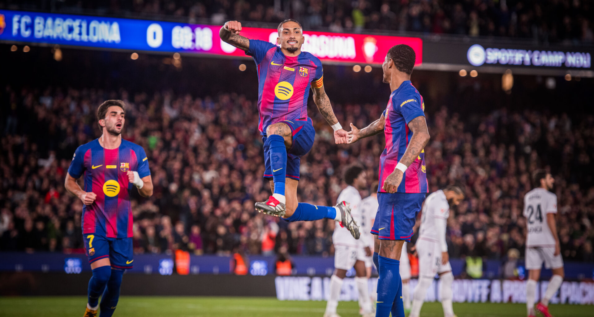 FC Barcelona 2-0 Osasuna: Raphinha to the rescue!