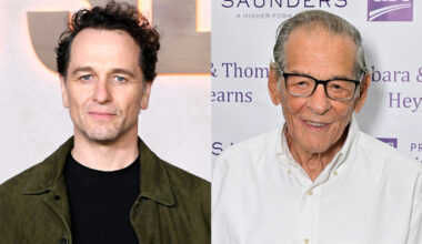 Matthew Rhys and Robert Caro