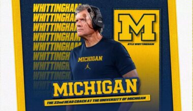 Whittingham to take over Michigan