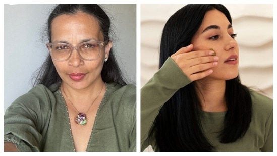 Rujuta Diwekar encouraged people to embrace their age, shape, and size rather than striving to meet restrictive societal beauty standards. (Instagram/ Rujuta Diwekar and Freepik)