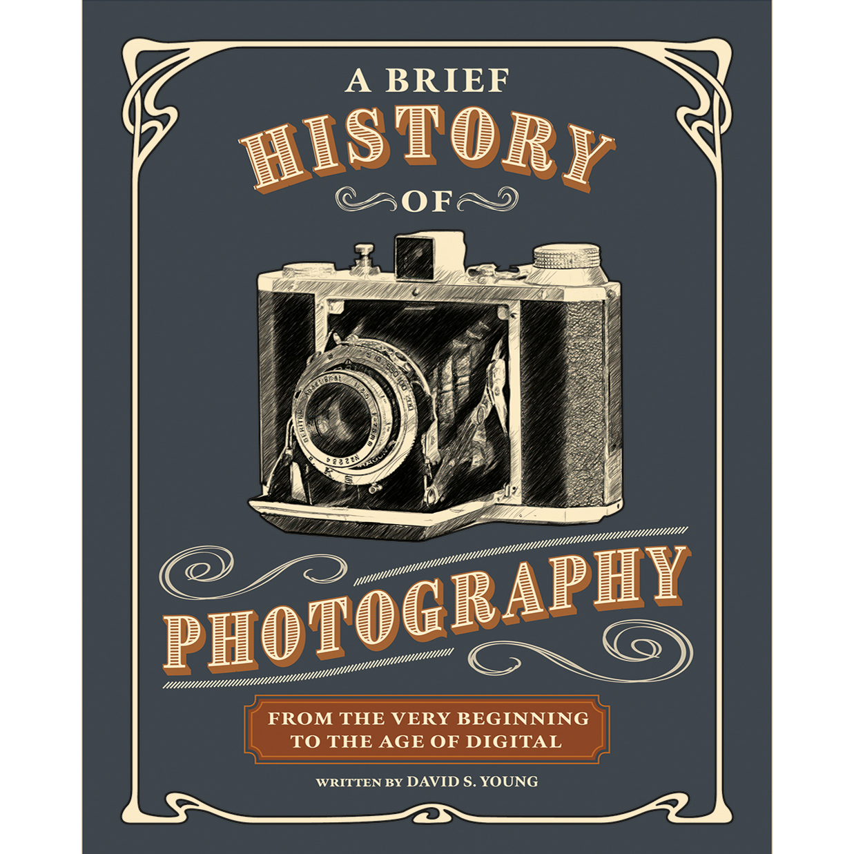 Front cover of the book a Brief History of Photography