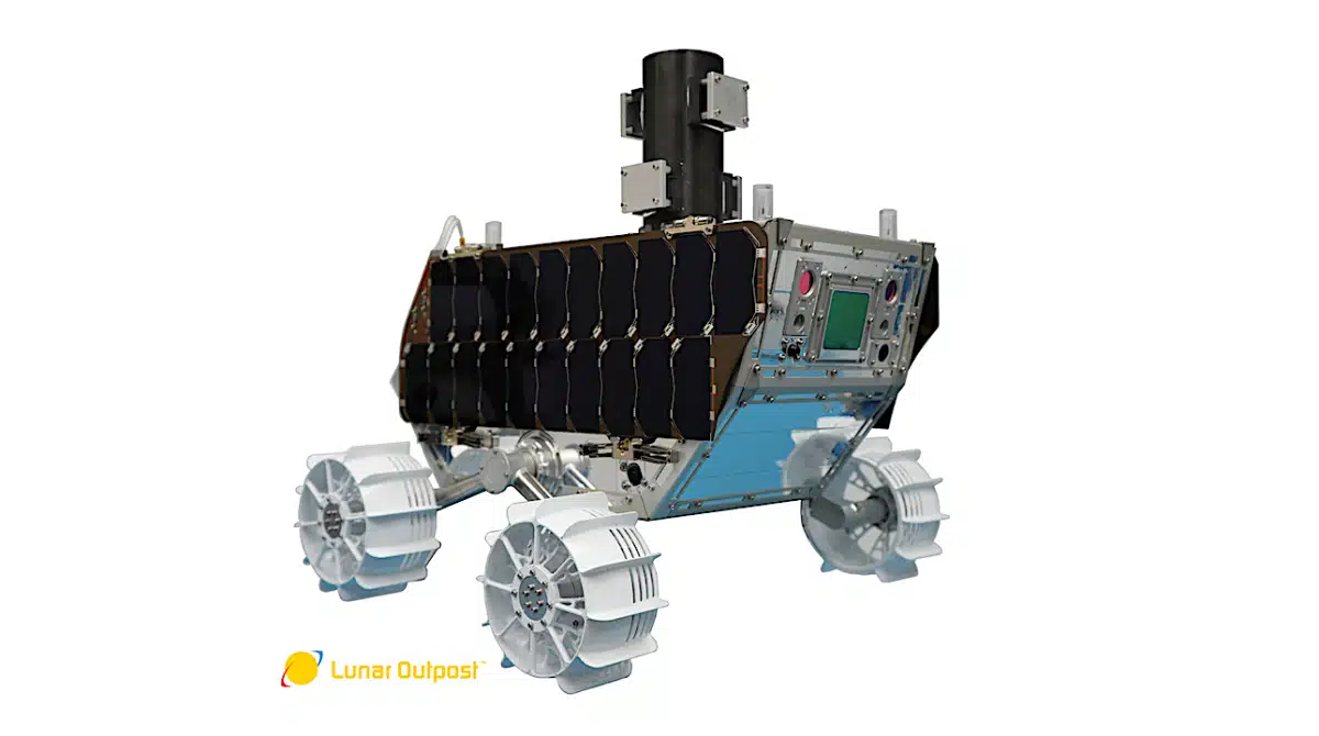 Nasa's Mini Rover, Designed To Explore The Lunar Surface, Equipped With Innovative Wheels And Solar Panels