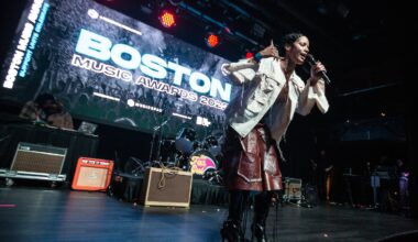 ISHA! performed at the Boston Music Awards at Big Night Live on Wednesday night.