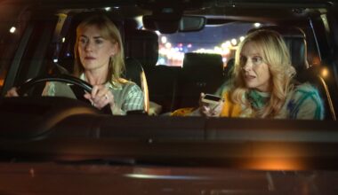 Kate Winslet, left, and Toni Colette in "Goodbye June."