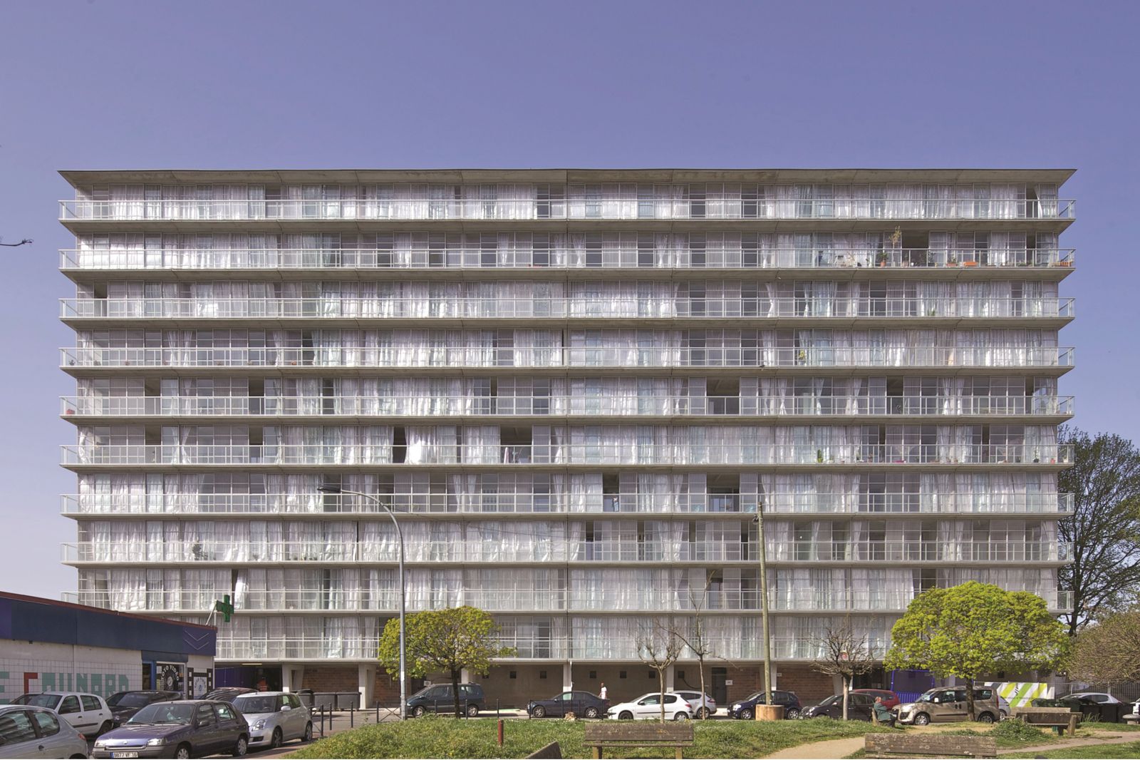 Image may contain Apartment Building Architecture Building City High Rise Urban Office Building Condo and Housing