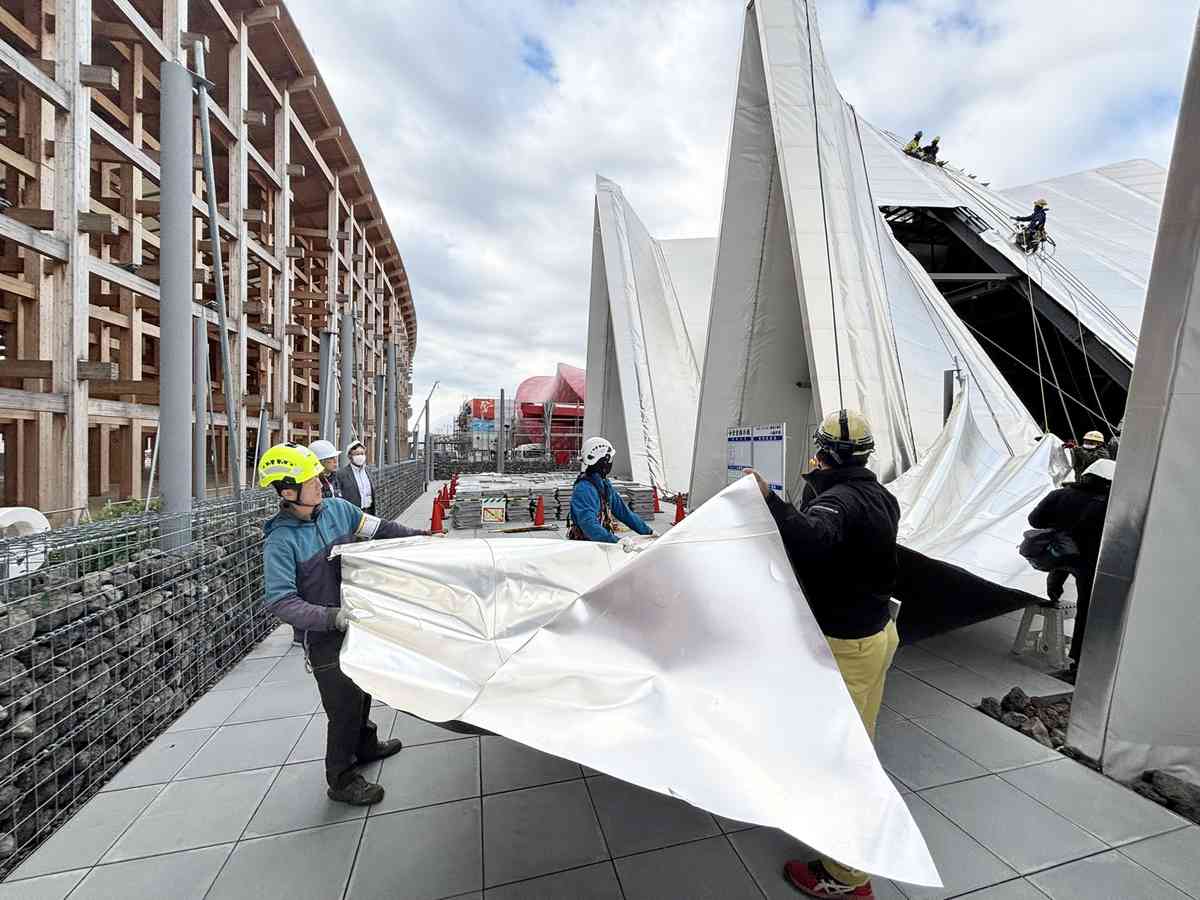 Osaka Expo Materials Reused and Recycled Around Japan, Exemplifying the Circular Economy