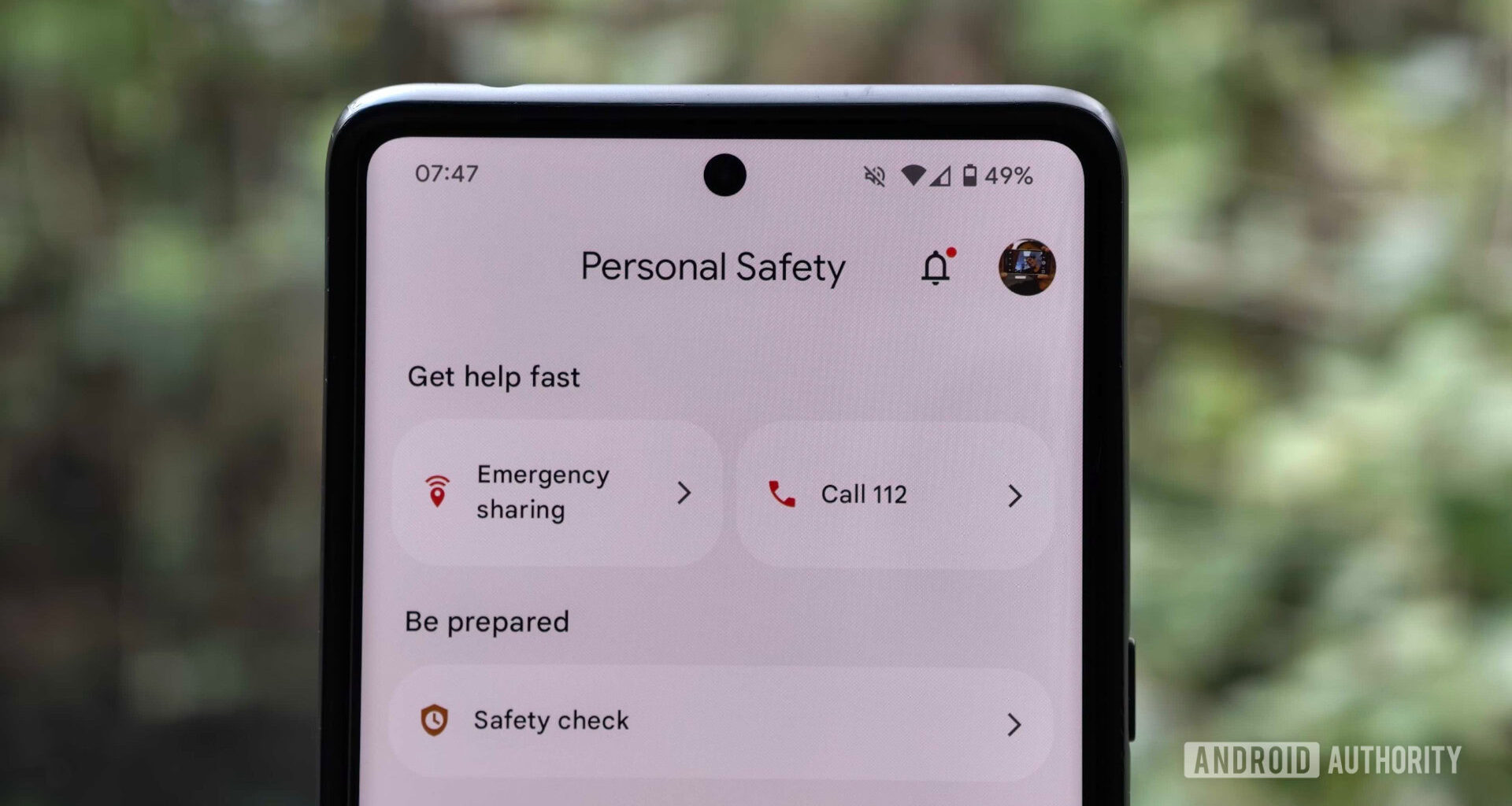 Personal Safety App Android
