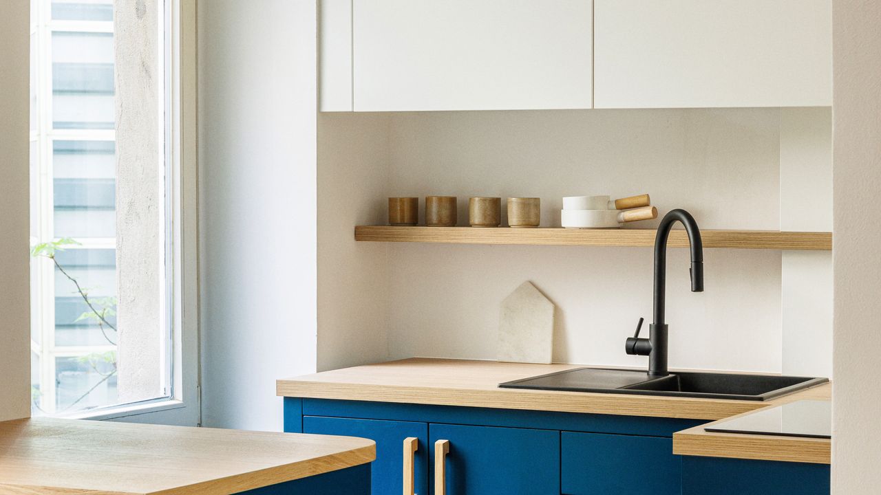 A tiny apartment in Berlin that is a lesson in small-space design