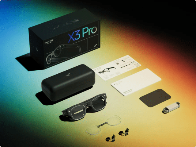 RayNeo X3 Pro box