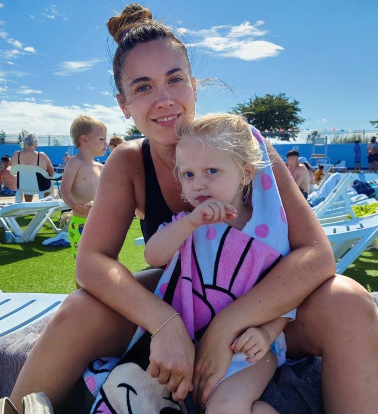 Christina Loach, 34, is a hairdresser and has never had a pension. She says she feels panicked about the future, but cannot spare any money for a pension with three young children as she says money is constantly swallowed up