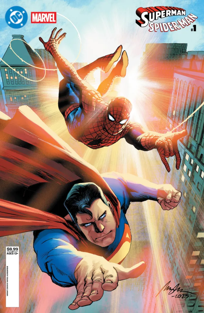Superman Spider-Man #1 cover