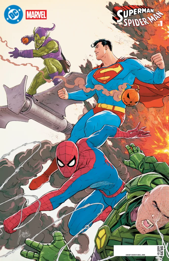 Superman Spider-Man #1 cover