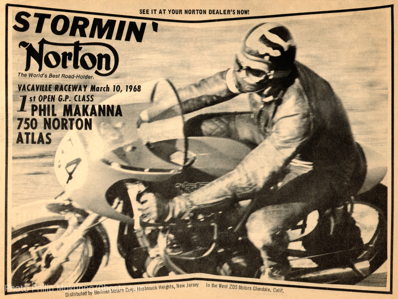 Photographing Dreams: A Conversation with Legendary Aviation Photographer Philip Makanna 18 STORMIN NORTON ATLAS 750 SMALL