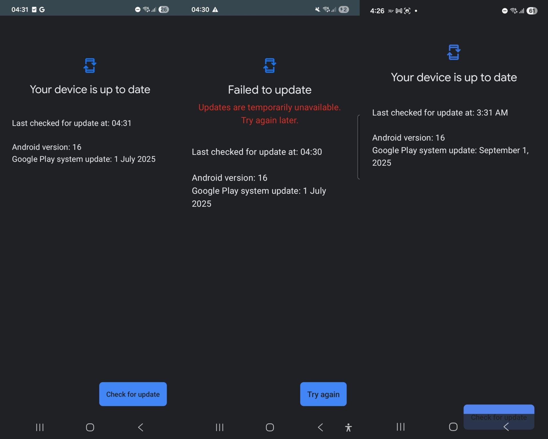 samsung google play system updates