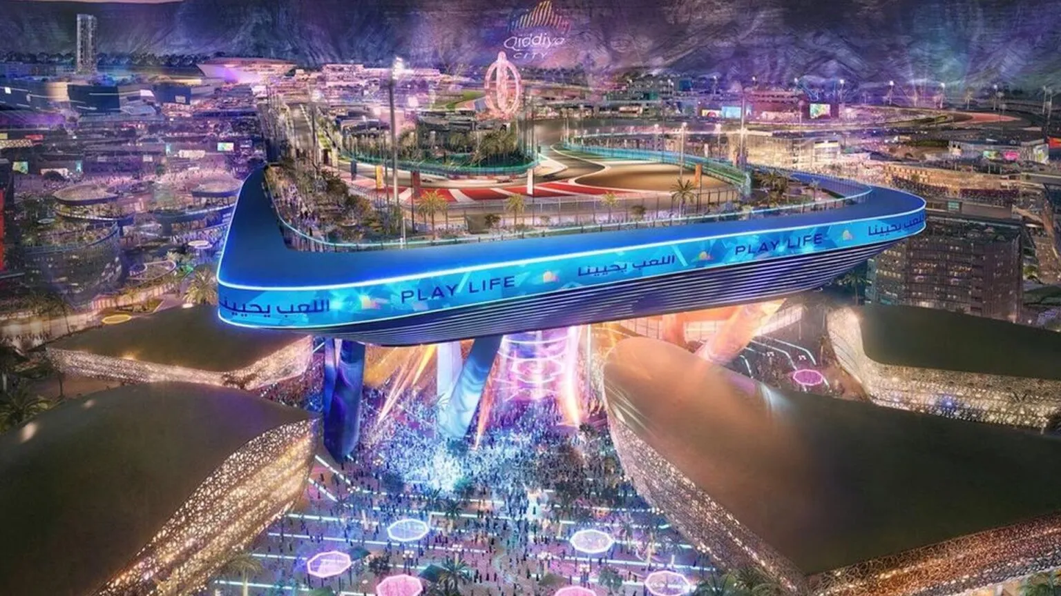 Saudi Arabia, 0 million F1 track, F1 Track Design, Qiddiya Speed Park Track