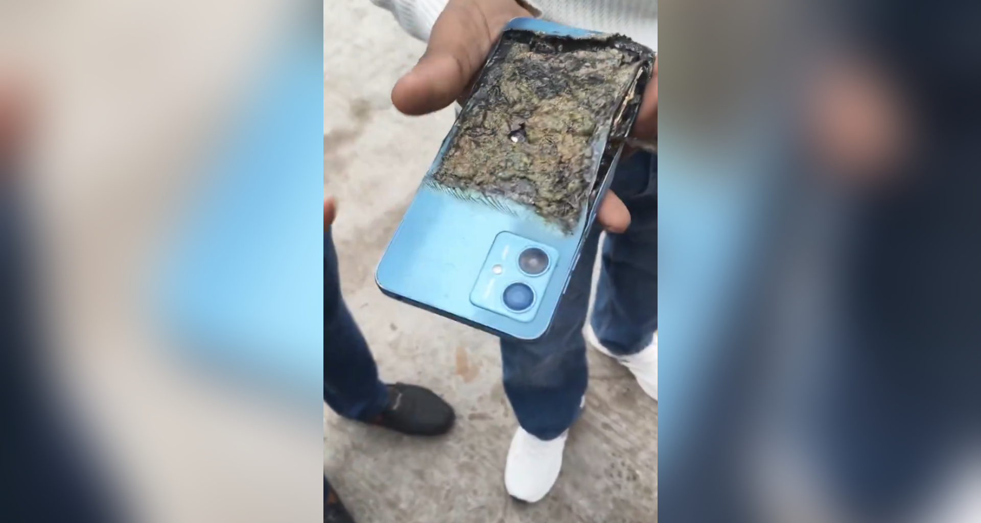 Motorola phone catches fire in man’s pocket