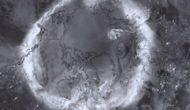 Swarm Satellites Capture Rare Proton Spike In Solar Storm