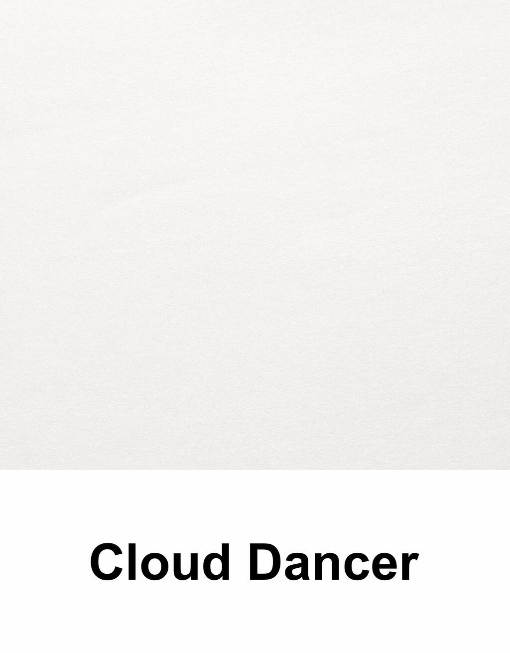 צבע השנה של פנטון, Cloud Dancer color of 2026 year, off-white