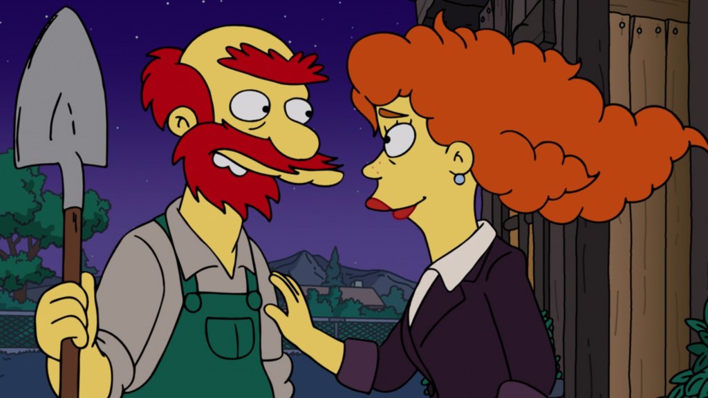 Willie and Maisie in The Simpsons Season 37