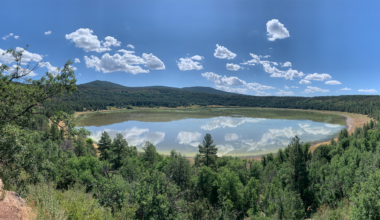 Stoneman Lake with water late July 2023