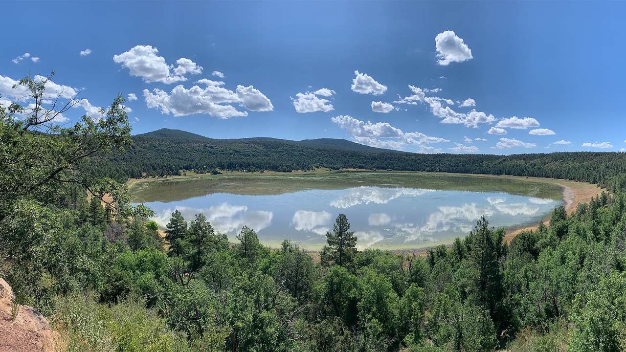 Stoneman Lake with water late July 2023