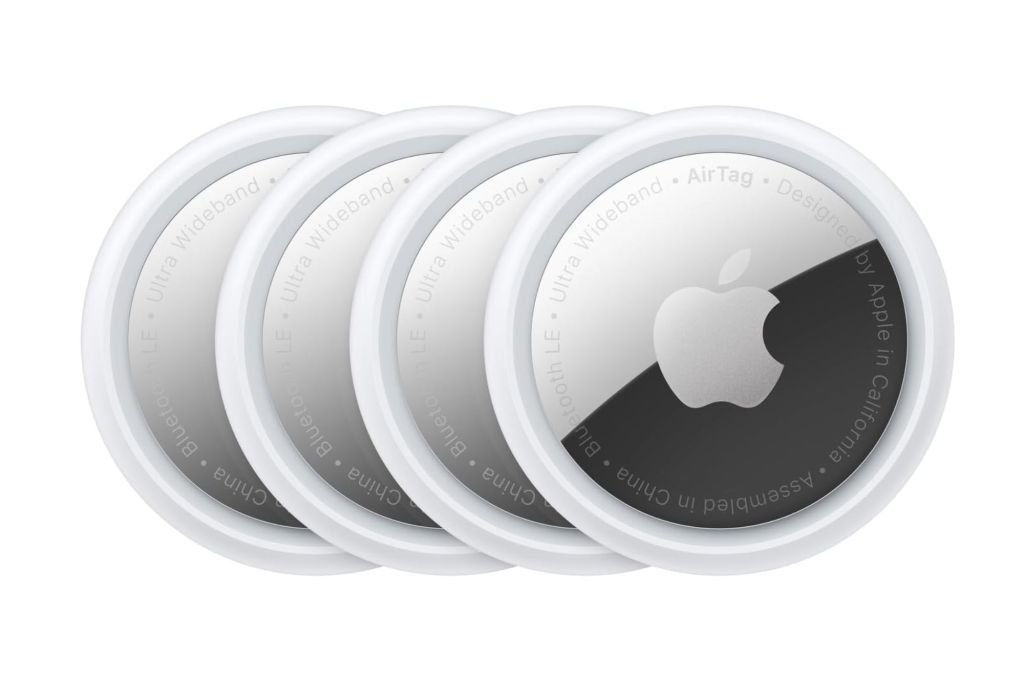 Four apple airtags