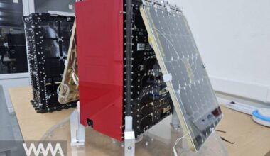 Upgraded Version of Kowsar Satellite. Social media/ WANA News Agency