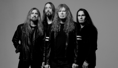 Megadeth in 2025. James, Dirk, Dave, Teemu