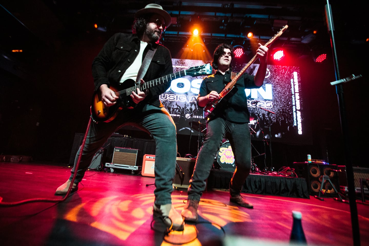 Nate Perry and Ragged Company performed at the Boston Music Awards at Big Night Live on Wednesday night.