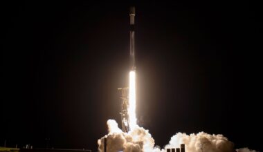 SpaceX launches Starlink satellites from California on 160th Falcon 9 flight of the year