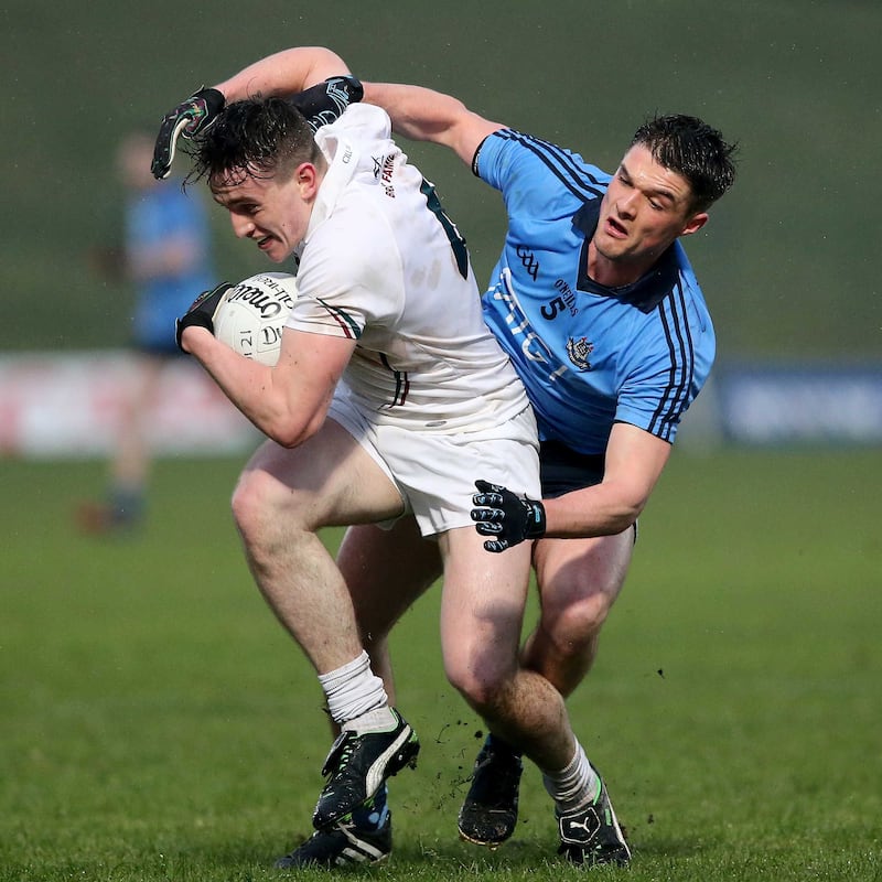 Paul Mescal: the actor playing for Kildare in the under-21 Leinster championship football final, against Dublin, in 2015. Photograph: Ryan Byrne/Inpho