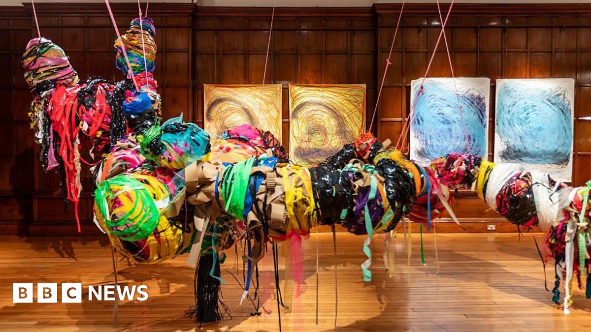 As it happened: Sculpture artist Neena Kalu wins Turner Prize