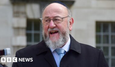 Chief rabbi's cousin hid for 15 'terrifying' minutes