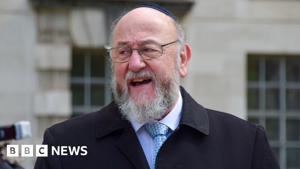 Chief rabbi's cousin hid for 15 'terrifying' minutes