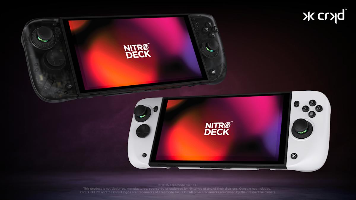 CRKD's Nitro Deck 2 works for both the Nintendo Switch and Switch 2